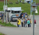 Filmset im Hafen von Greetsiel